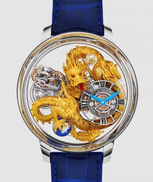 Buy Jacob & Co ASTRONOMIA ART DRAGON CLARITY AT120.60.DR.UB.CBALA Replica watch